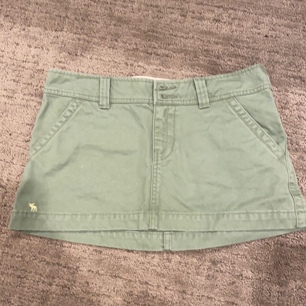 Abercrombie mini jean skirt